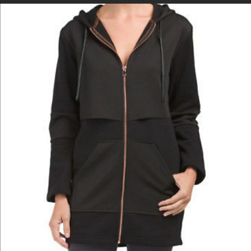 Lime & Vine Brooklyn zip up hoodie. NWOT.